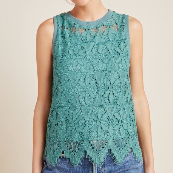 Anthropologie Tops - Anthropologie Kristen Lace Top